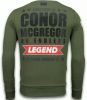 Local Fanatic Conor McGregor Rhinestone Sweater , Groen, Heren online kopen