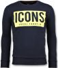 Sweater Local Fanatic ICONS Vertical Coole Sweater 6353N - online kopen