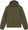 Lyle and Scott Jk1546v lyle&scott lightweight puffer jacket, w485 olive online kopen