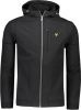 Lyle and Scott Jk1214v lyle&scott softshell jacket, z865 jet black online kopen