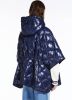 Max Mara Alain gewatteerde poncho 52960129 004 , Blauw, Dames online kopen