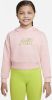Nike Air Korte hoodie van sweatstof voor meisjes Roze online kopen