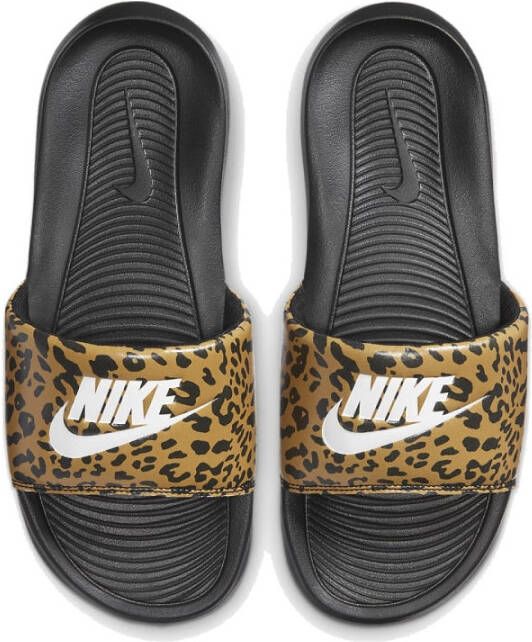 Nike Victori One Slippers met print voor dames Bruin online kopen