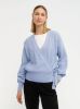 Object Lichtblauwe Vest Kila L/s Knit Cardigan online kopen
