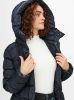 ONLY gewatteerde jas ONLNEWLINA donkerblauw online kopen