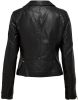 Only Onlgemma faux leather biker otw noos black Leren jassen Zwart online kopen