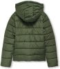 Only ! Jongens Winterjas -- Groen Polyester online kopen