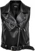 Only Onlvera faux leather waistcoat cs o online kopen