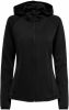 Only Cara ls hood zip sweat noos black/w. black & online kopen