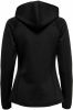 Only Cara ls hood zip sweat noos black/w. black & online kopen