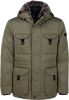 Peuterey Urban Field Jacket With Fur Collar , Groen, Heren online kopen