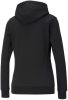 Puma essentials big logo fleece trui zwart dames online kopen