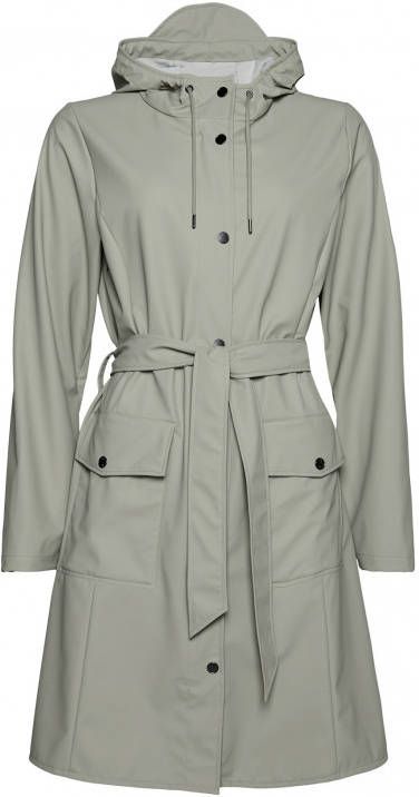 Rains Kurtka Curve Jacket 18130 , Grijs, Dames online kopen