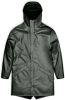 Rains Essentiële lange jas zilveren dennen , Grijs, Unisex online kopen