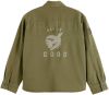 Scotch & Soda Military overhemd met print online kopen
