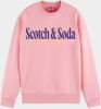 Scotch & Soda Garment dyed artwork sweatshir 165801/1573 online kopen