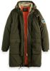 Scotch & Soda Parka jas heavy weight padded military(169114 0360 ) online kopen