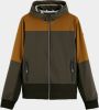 Scotch & Soda Softshell soft shell hooded jacket 166533/0217 online kopen