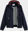 Scotch & Soda Winterjack hooded colourblock jacket 169691/0002 online kopen