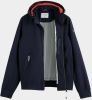 Scotch & Soda Winterjack hooded colourblock jacket 169691/0002 online kopen