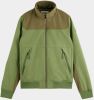Scotch & Soda Winterjack multi hooded colourblock jacket 172681/0218 online kopen