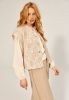 Summum Woman Gilet Ecru 9S093 11574 122 , Beige, Dames online kopen