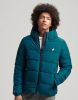 Superdry Winterjas sports puffer hooded sailor blue(m5011212a bro ) online kopen