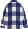 Tommy Hilfiger Overshirt in wolblend met ruitprint online kopen