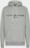 Tommy Hilfiger Herren Kapuzensweatshirt Logo Hoody , Grijs, Heren online kopen