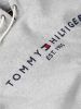 Tommy Hilfiger Herren Kapuzensweatshirt Logo Hoody , Grijs, Heren online kopen