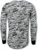 Sweater Tony Backer Army Look Shirt Long Fit Sweater - online kopen