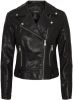 VERO MODA CURVE bikerjack van imitatieleer VMKERRIULTRA zwart online kopen