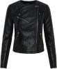 Vero Moda Vmria FAV Short Faux Leather Jacket: Black | Freewear Zwart online kopen