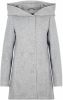 Vero Moda Lange jas Vrouwelijke , Grijs, Dames online kopen