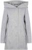 Vero Moda Lange jas Vrouwelijke , Grijs, Dames online kopen