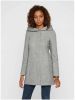 Vero Moda Lange jas Vrouwelijke , Grijs, Dames online kopen