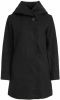 VILA coat VICAMUA van gerecycled polyester zwart online kopen