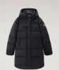 Woolrich Alsea Hooded Down Jacket , Zwart, Dames online kopen