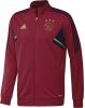 Adidas Ajax Trainingsjack 2022 2023 Donkerrood Donkerblauw Goud online kopen