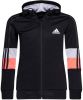 Adidas Hoodie Must Haves Aeroready 3 Stripes Full Zip Zwart/Roze/Grijs online kopen