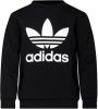 Adidas Originals Trefoil Crew Sweater Junior Black/White online kopen