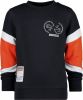 Vingino sweater Nector zwart/oranje/wit online kopen