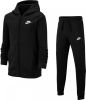 Nike Sportswear Fleece Trainingspak Junior Midnight Navy/Midnight Navy/Midnight Navy/White/White Kind online kopen