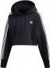 Adidas Originals Adicolor cropped sweater zwart/wit online kopen