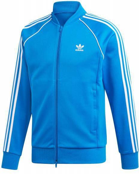 Adidas Originals Superstar Poly Track Top Heren Blauw Heren -  Jassenshoponline.nl