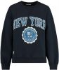 America Today Junior sweater met printopdruk zwart/blauw online kopen
