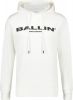 Ballin by Purewhite hoodie met tekst ecru online kopen