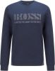 BOSS Athleisure sweater Salbo Iconic met logo 410 navy online kopen