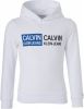 Calvin Klein Ib0Ib00358 Stamp Logo Sweater Unisex Boys White online kopen