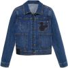 Desigual Mickey Mouse spijkerjasje dark denim online kopen